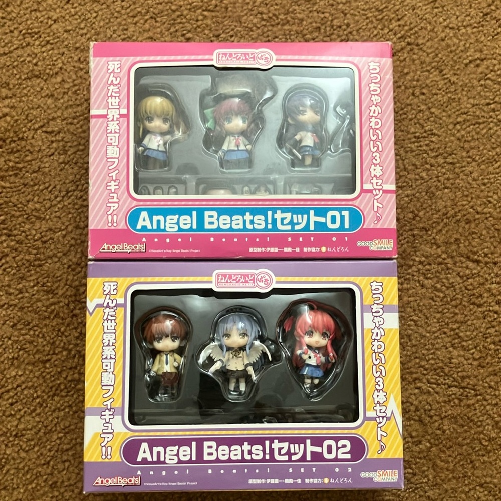 Angel Beats! Figures Set 01 & 02